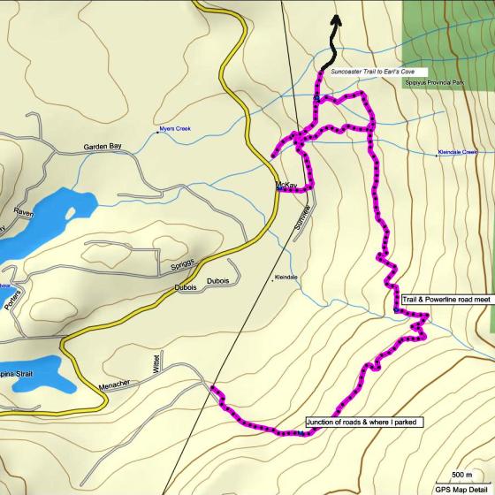 AC Canyon Trail Map