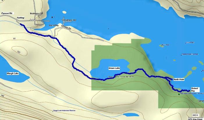 Skookumchuck trail map